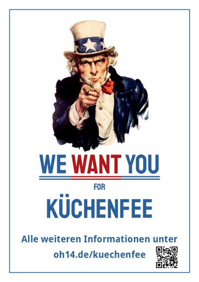 We Want You for Küchenfee